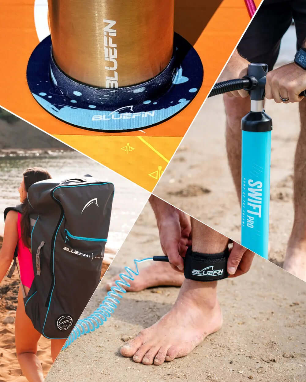 Bluefin New Sprint 14' Inflatable SUP Paddleboard