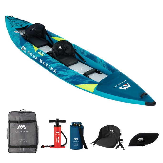 Aqua Marina Steam 412 Kayak - Inflatable Two-Person Kayak