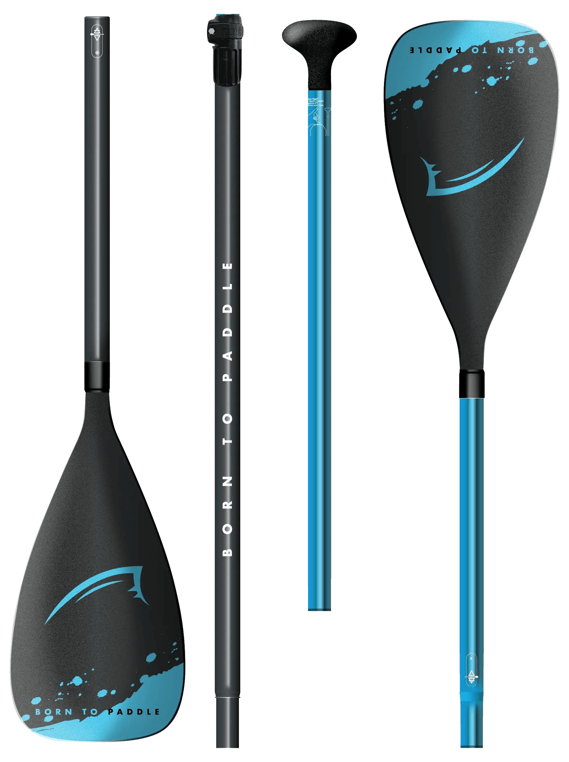 Bluefin 4-Piece Aluminium Paddle